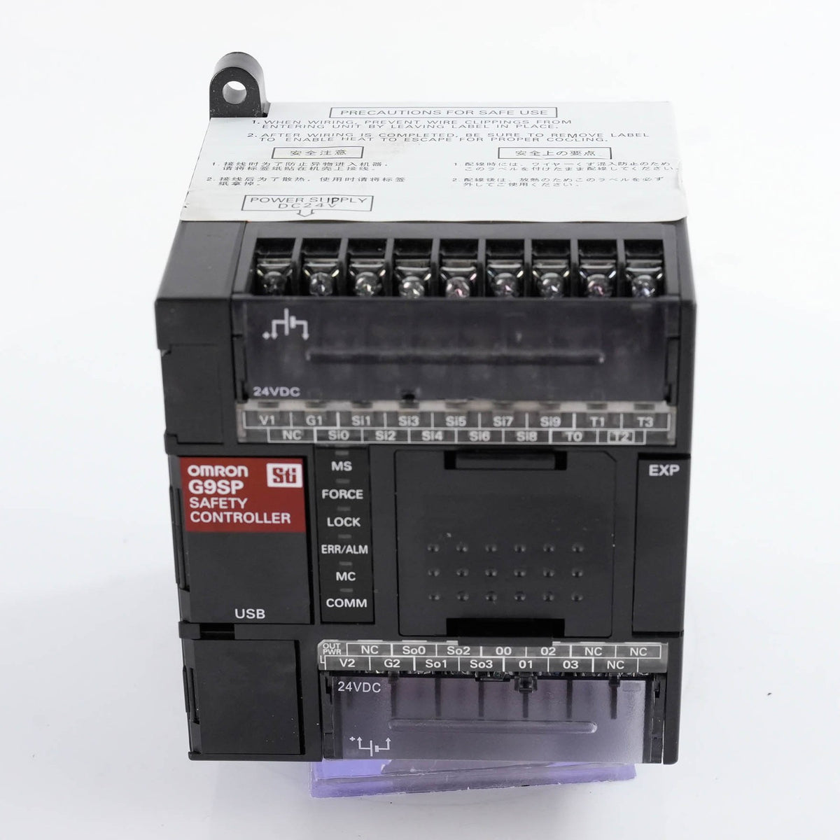 Omron G9SP-N10S Safety Controller 10 Inputs 4 Outputs 24VDC G9SPN10S Compact PLC