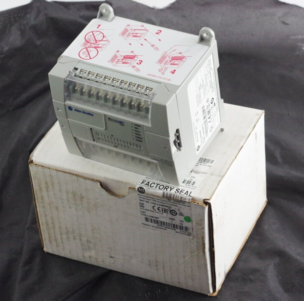 Allen Bradley 1762-L24BXBR Ser C FW 14 MicroLogix 1200 Controller