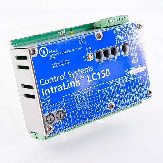 Control Systems IntraLink LC150 LC150001-02 Pump Controller 120VAC 50/60Hz