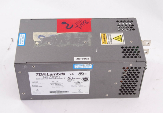 TDK Lambda LZS-A1000-3 / LZSA10003 Regulated Power Supply - For Parts or Repair