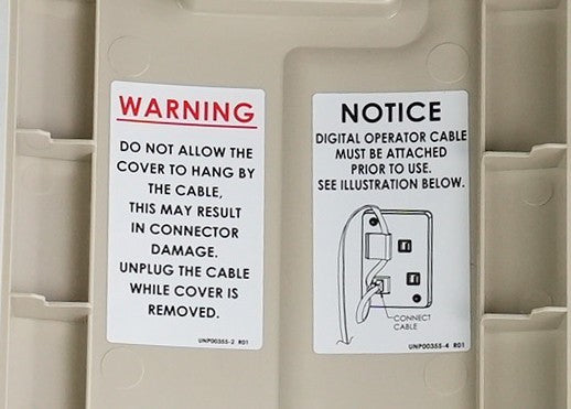 Yaskawa VFD Drive Cover Z1000 UDR00046-1 DOOR W3 For Z1C1B027PM  - Z1C1D024PC
