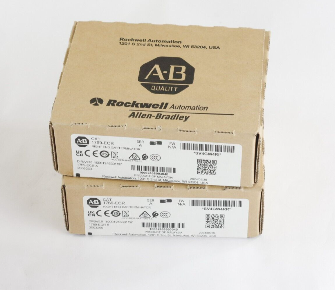 Allen Bradley 1769-ECR Ser A Industrial Control Syste CompactLogix I/O Sealed