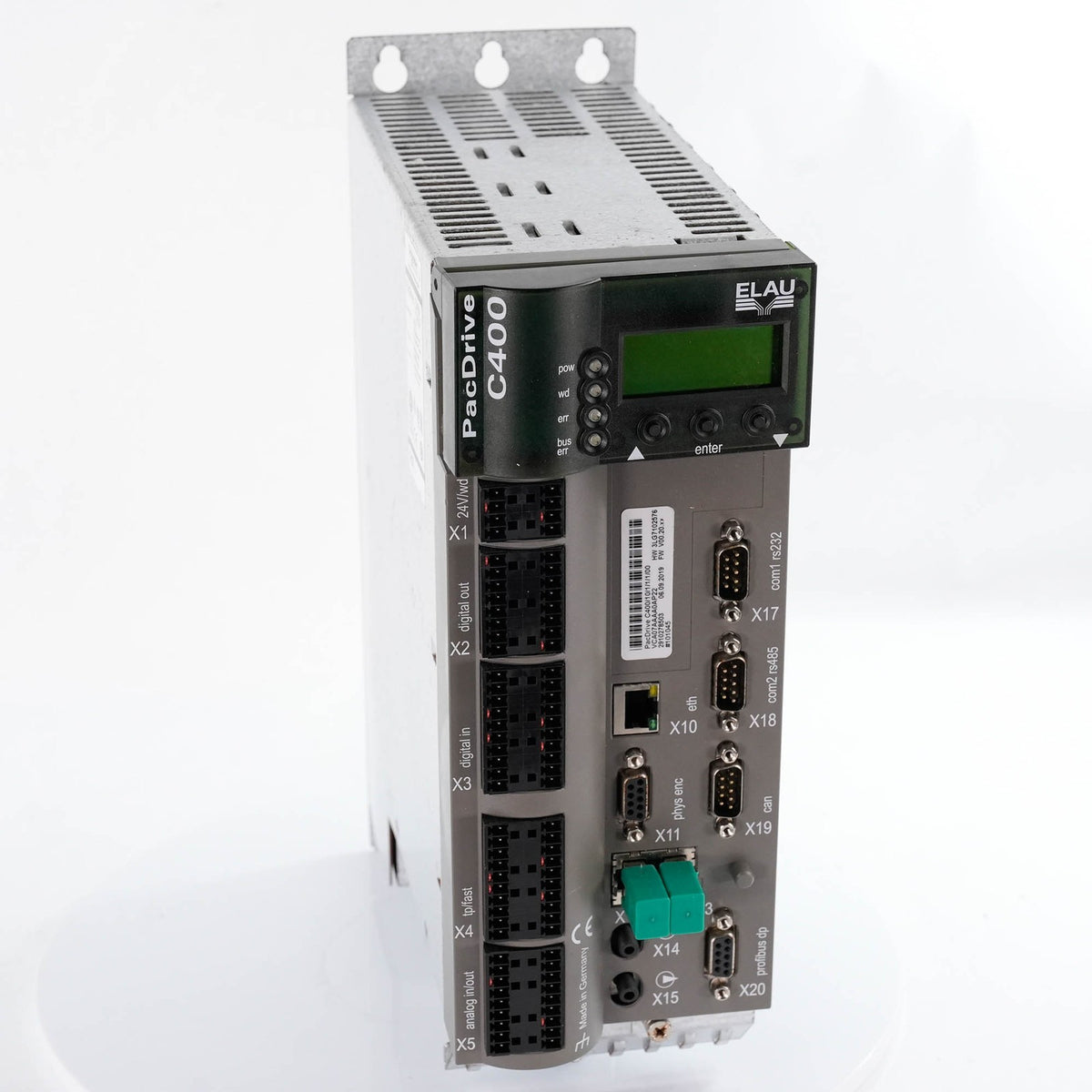 Schneider Electric VCA07AAAA0AP22 PacDrive C400/10/1/1/1/00 3LG7102576