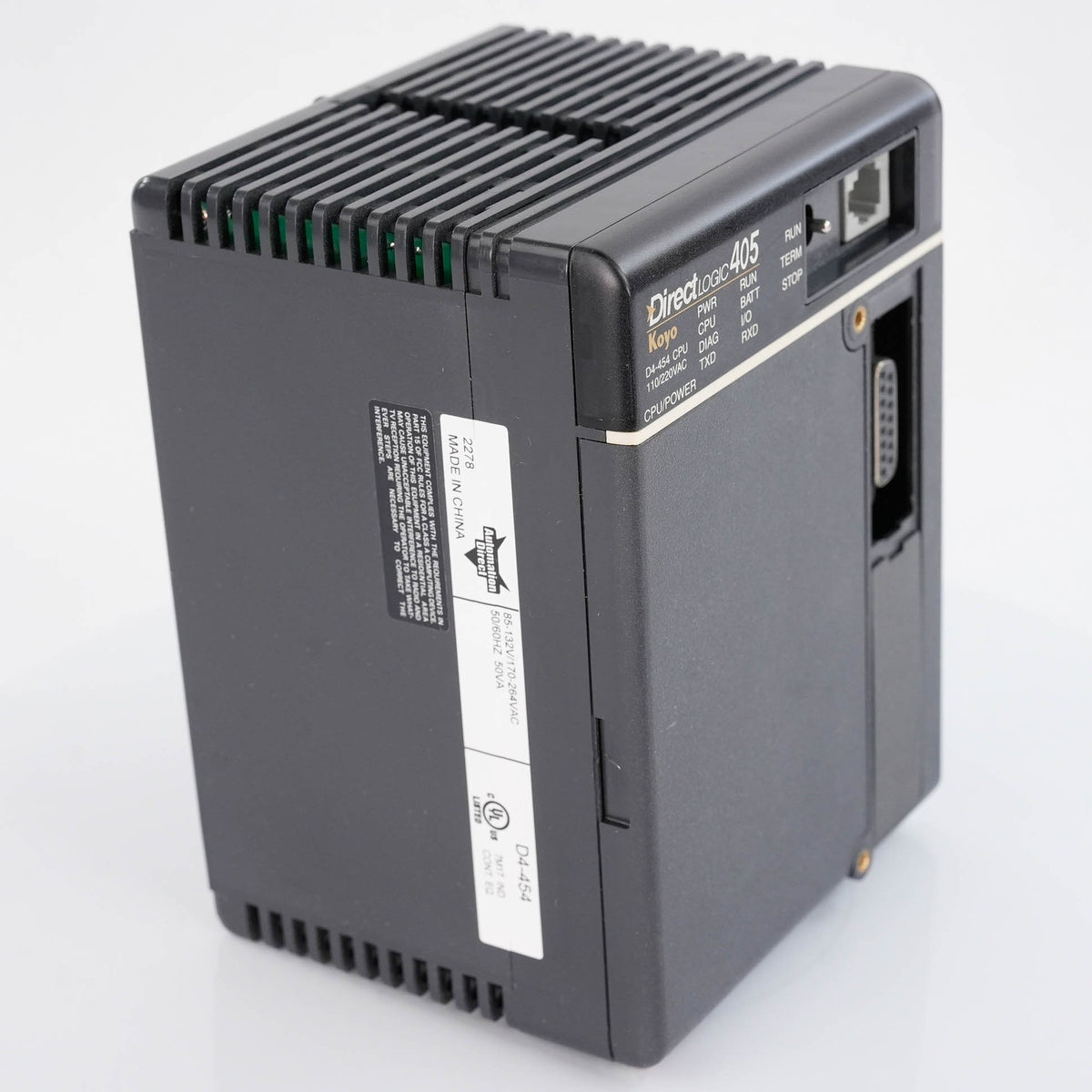 Automation Direct D4-454 Direct Logic 405 PLC CPU Processor Module 8k Memory