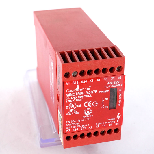 Allen Bradley 440R-D23021 Ser A Guardmaster MSR7R Safety Relay 24V AC/DC