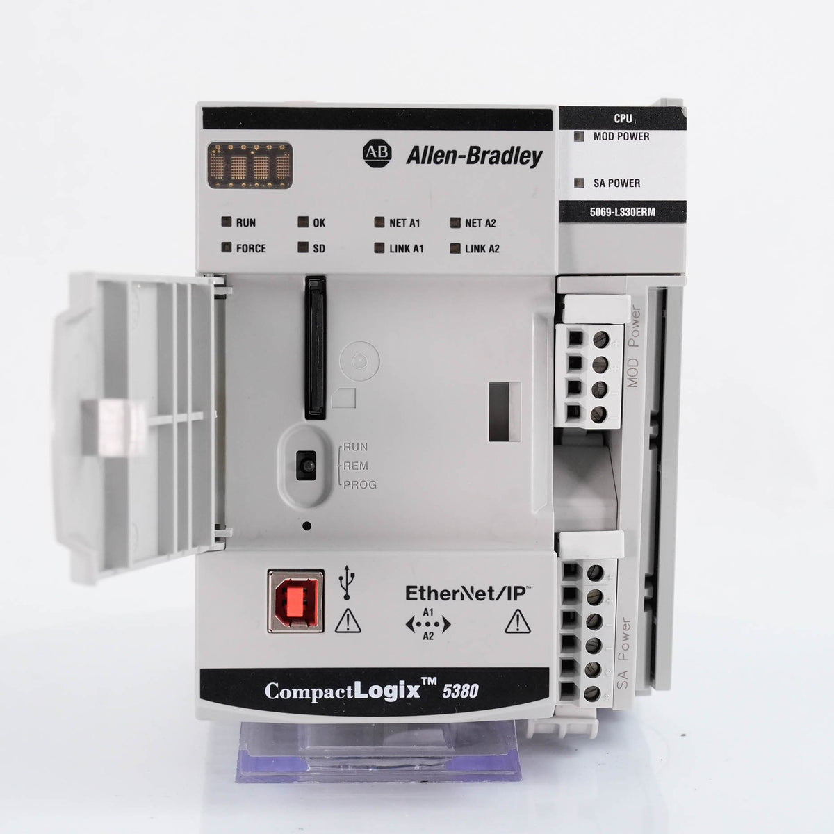 Allen Bradley 5069-L330ERM /A CompactLogix 5380 Controller 3MB 5069L330ERM 24VDC