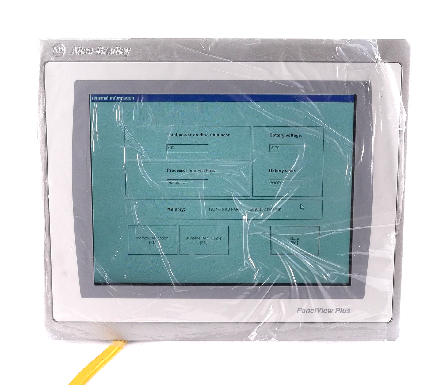 Allen Bradley 2711P-T10C22D9P /B PanelView Plus 7 HMI Ser B Without Original Box