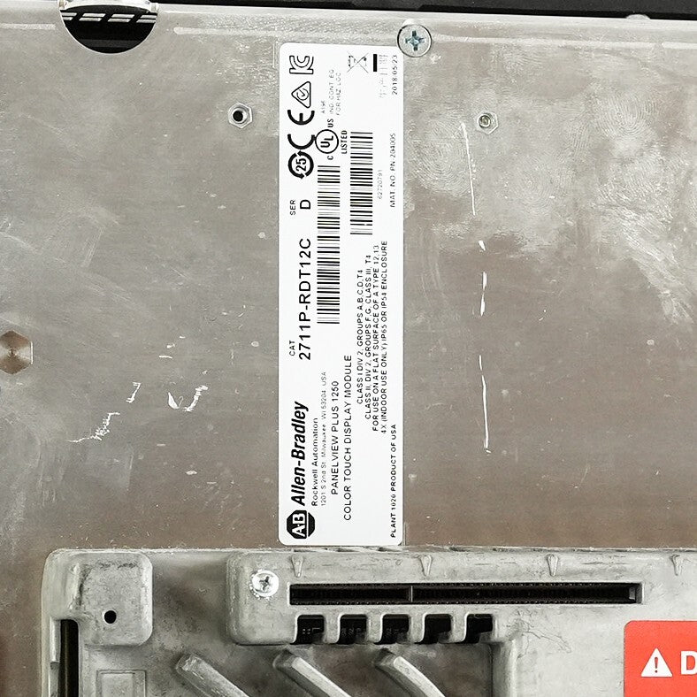 Allen Bradley 2711P-T12C4D9 /A Panel View 1250 2711P-RP9D /B 2711p-RDT12C /D
