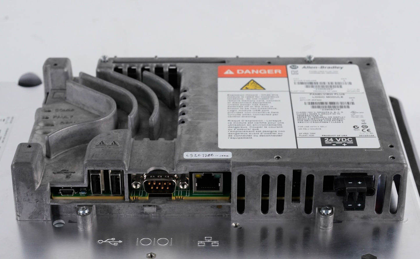 Allen-Bradley 2711P-T10C4D8 /A PanelView Plus 1000 Touch Display + RP8D/A No Box