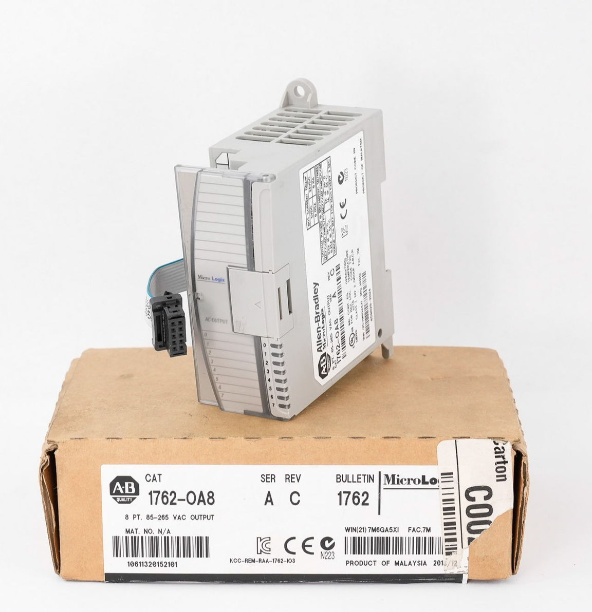 Allen Bradley 1762-OA8 /A MicroLogix 8-Pt Digital Output Module - Open Box