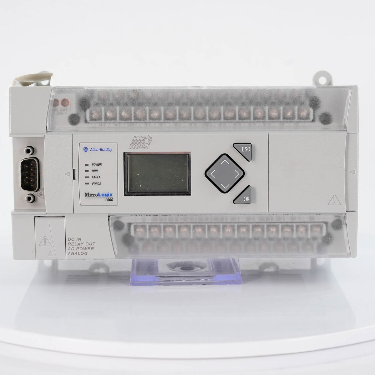 Allen Bradley 1766-L32BWAA MicroLogix 1400 PLC 120/240V AC 1766L32BWAA 32 I/O