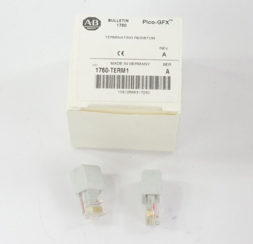 Allen Bradley 1760-TERM1 Ser A Rev A Termination Resistor Pico GFX