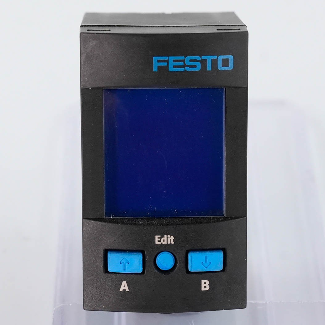 Festo SPAU-P10R-H-Q4D-L-PNLK-PNVBA-M8D Pressure Sensor IO-Link 0 to 10 bar M8 4