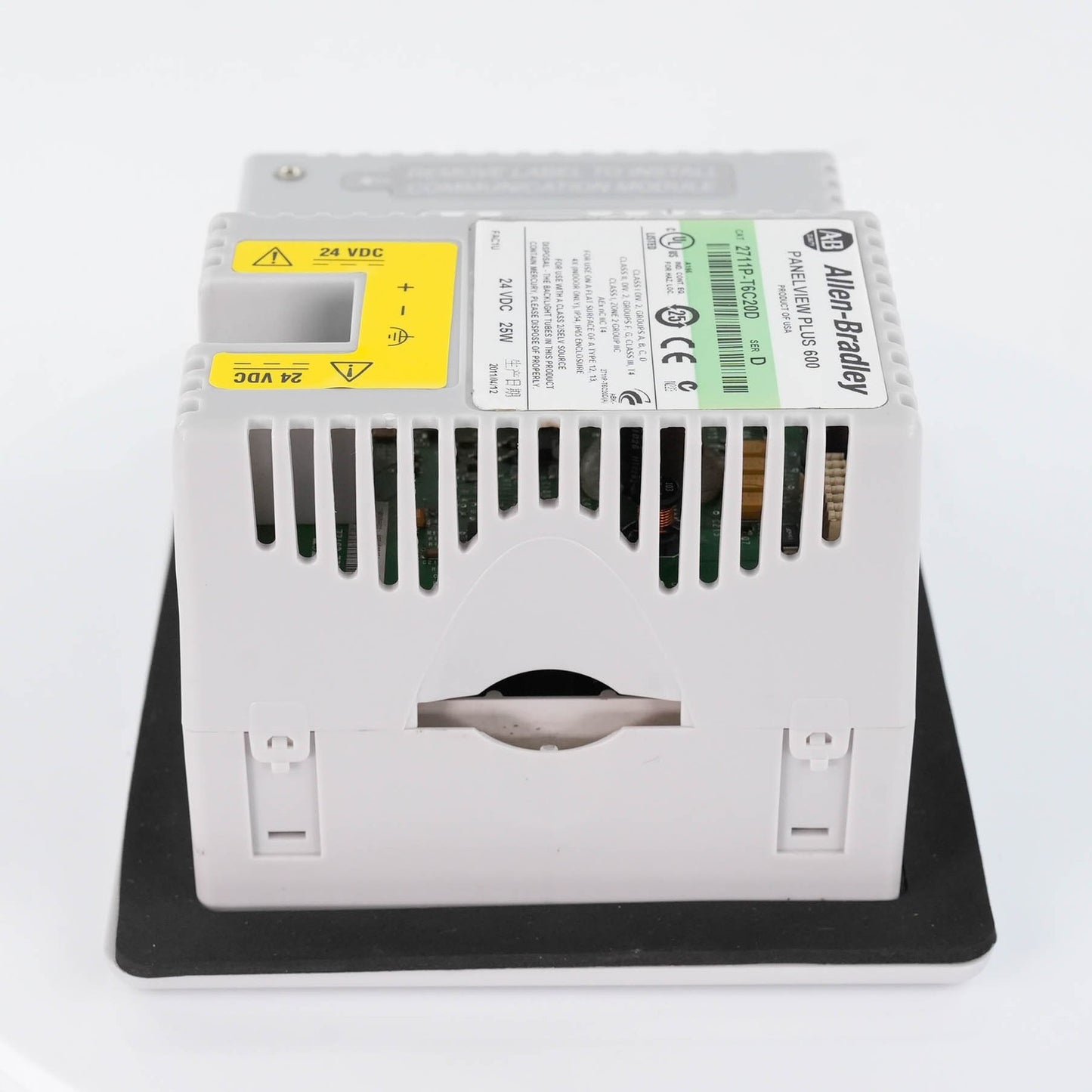Allen Bradley 2711P-T6C20D /D PanelView Plus 600 Color Touch 24VDC 2711PT6C20D