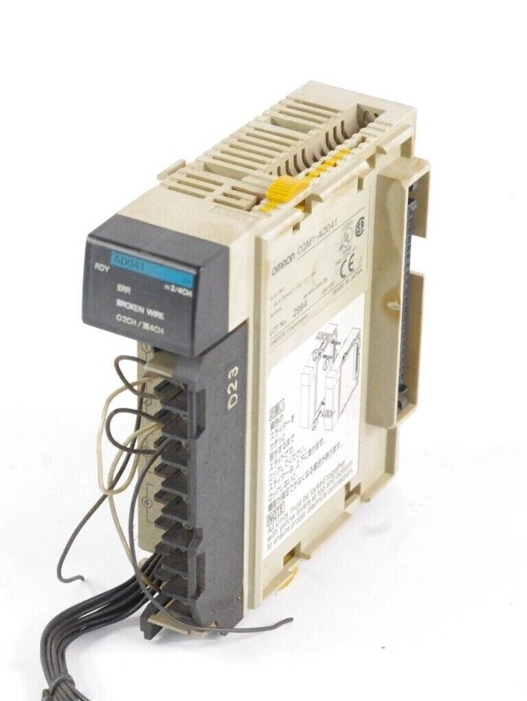 OMRON A/D PLC MODULE CQM1-AD041