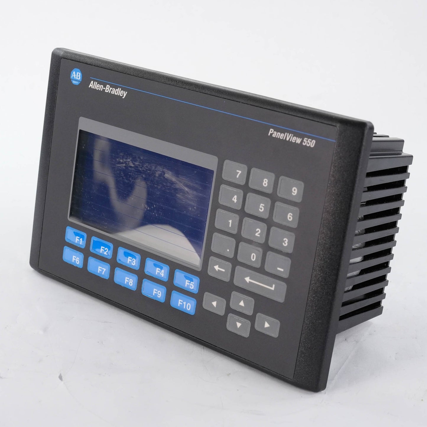 Allen Bradley 2711-B5A8 Ser F PanelView 550 Keypad/Touch HMI 120VAC DH+ 2711B5A8