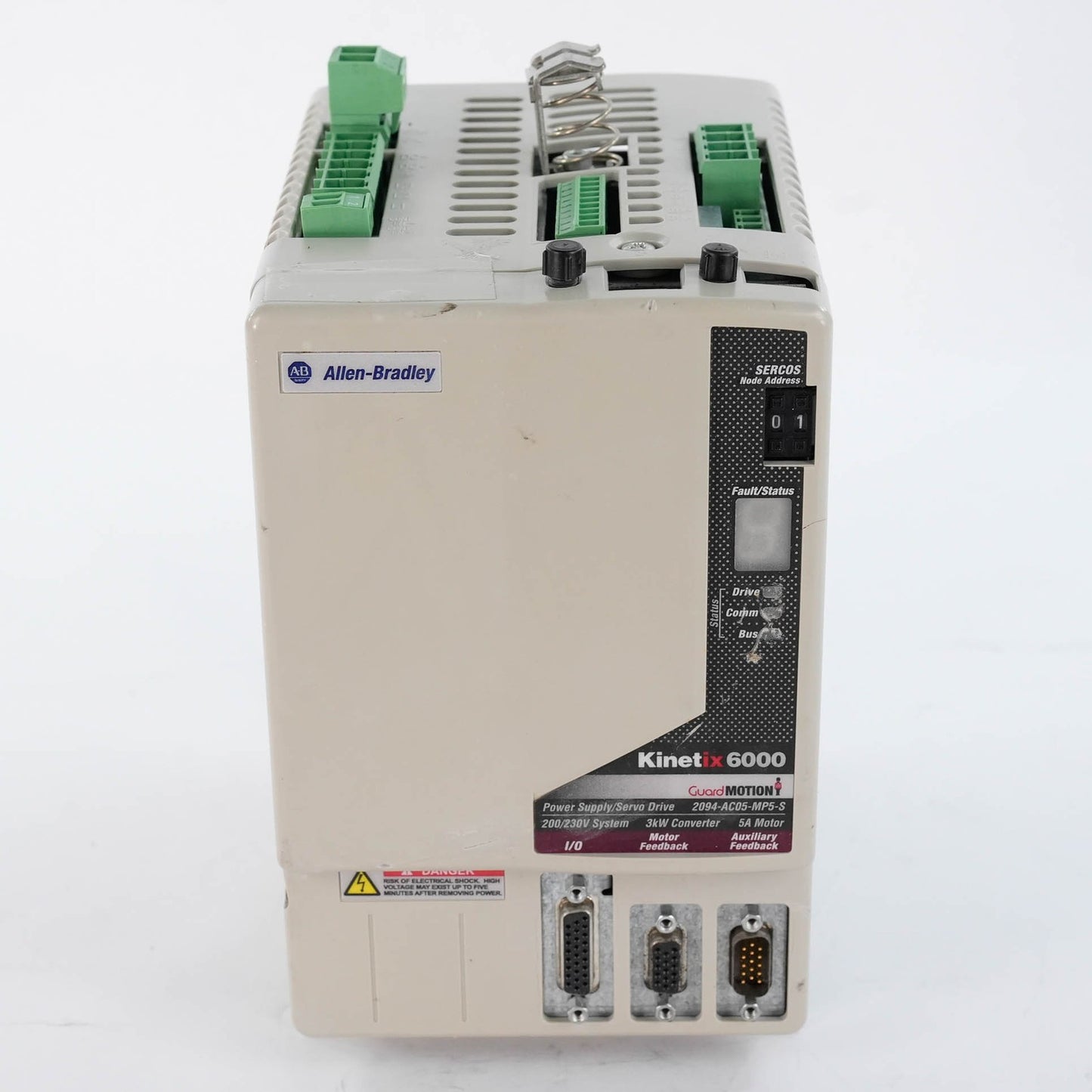 Allen Bradley 2094-AC05-MP5-S Kinetix 6000 IAM 230V 3PH 3kW (Plastics Damage)