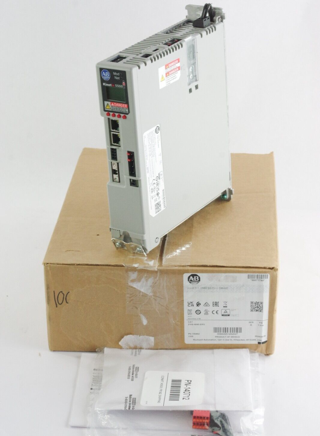 Allen Bradley 2198-H040-ERS Kinetix 5500 Ser A 3-Phase Servo Drive - Open Box