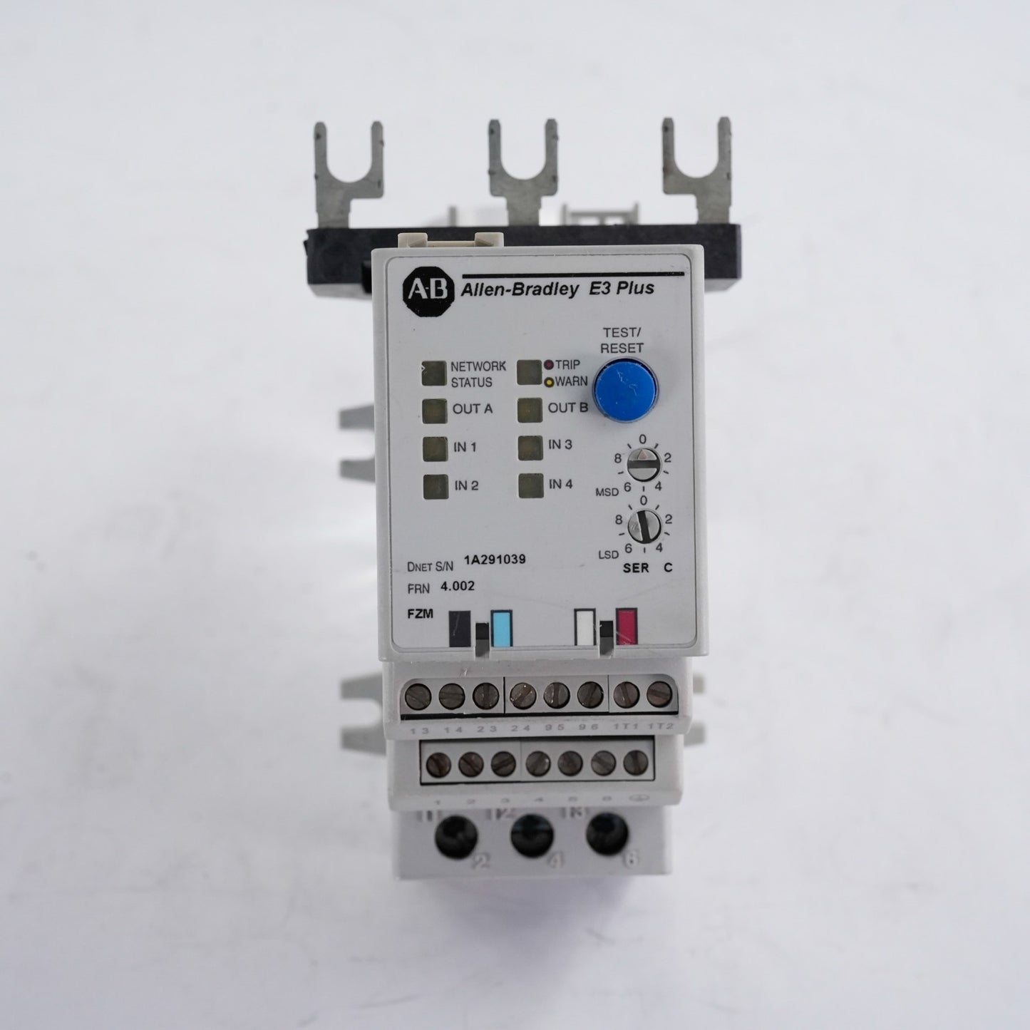 Allen Bradley 592-EC2AC /C E3 Plus Overload Relay DeviceNet 592EC2AC