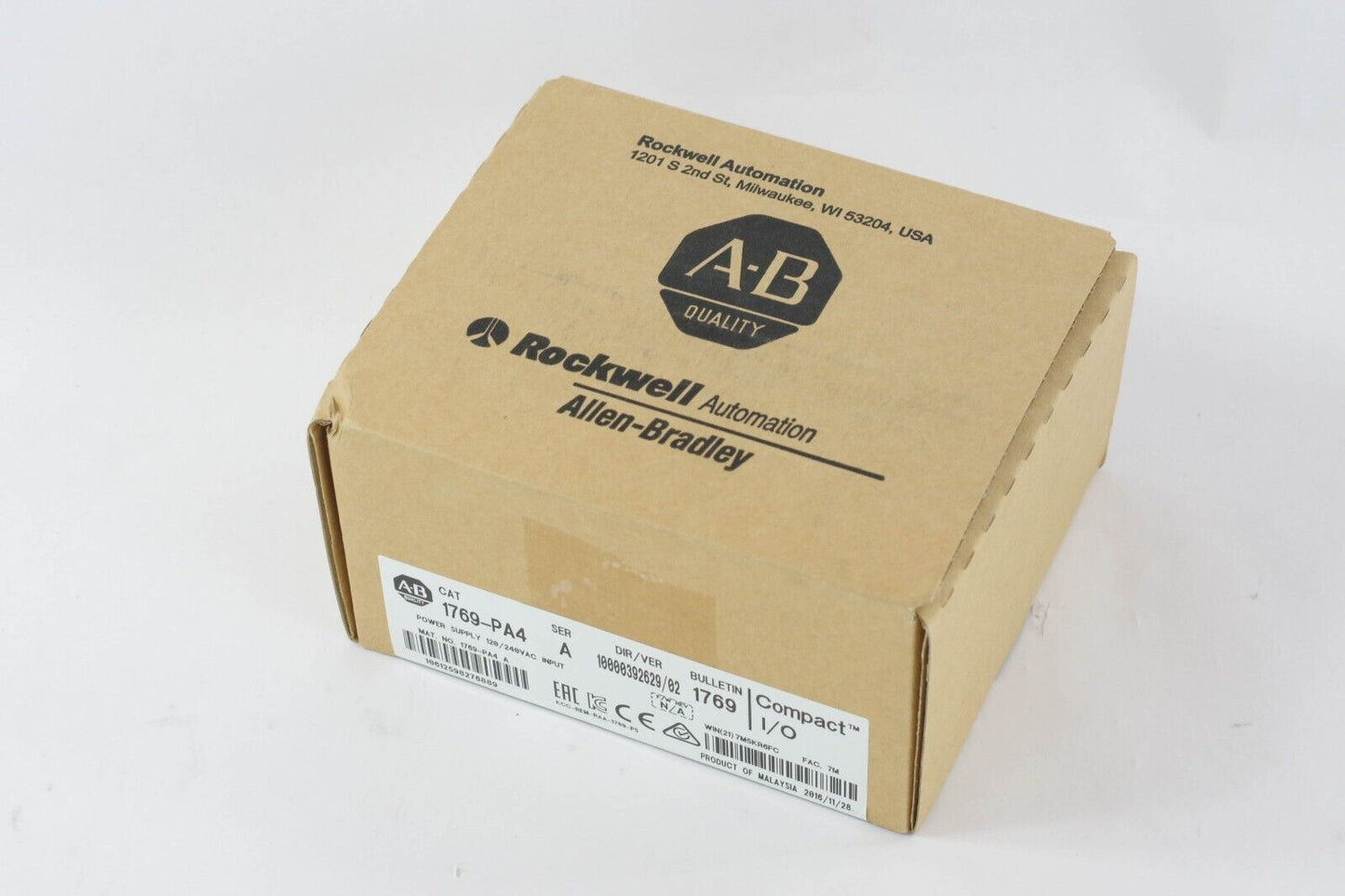 Allen Bradley 1769-PA4 Ser A Compact I/O Power Supply Module - New Surplus