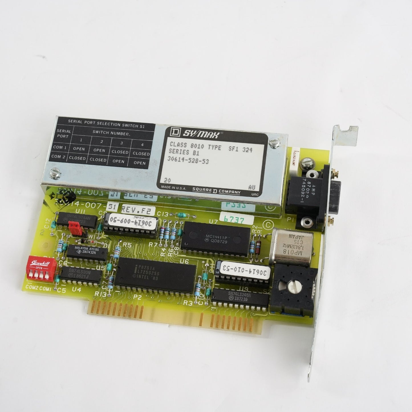 Square D Schneider - SY MAX PC Interface Card SFI-324 30614-528-53 Rev F2