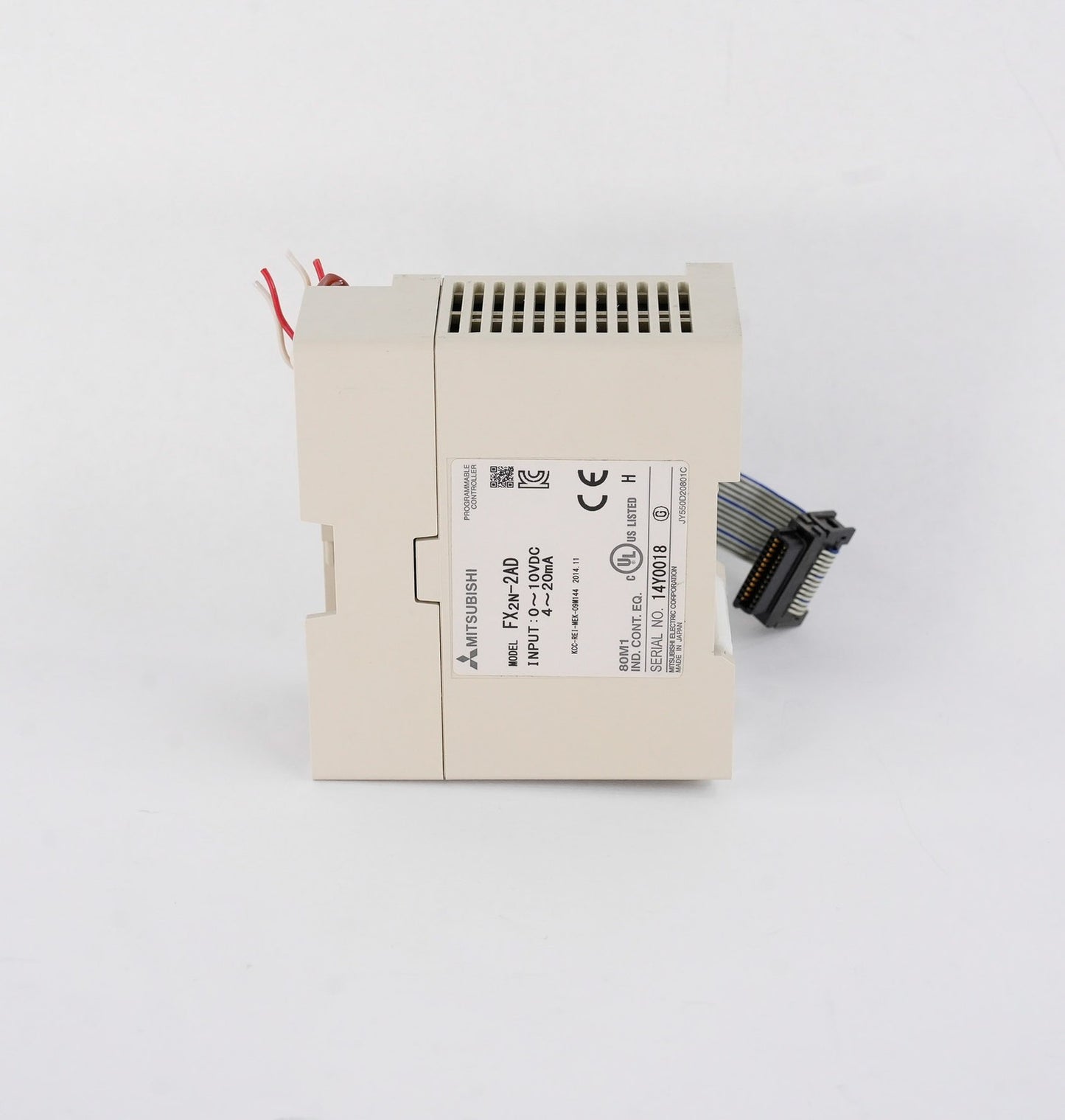 Mitsubishi Electric FX2N-2AD Programmable Controller 0-10VDC 4-20mA FX2N2AD