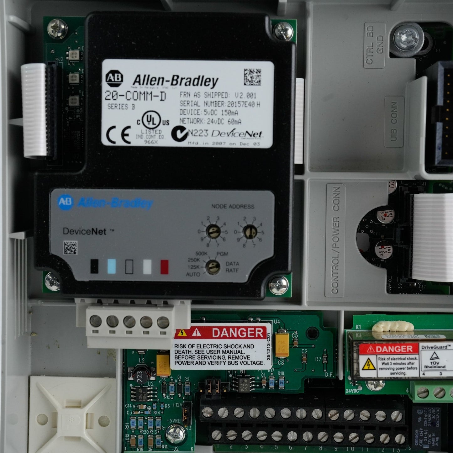 Allen Bradley PowerFlex 70 20AB9P6A0AYNANC0 /A 240V AC Drive