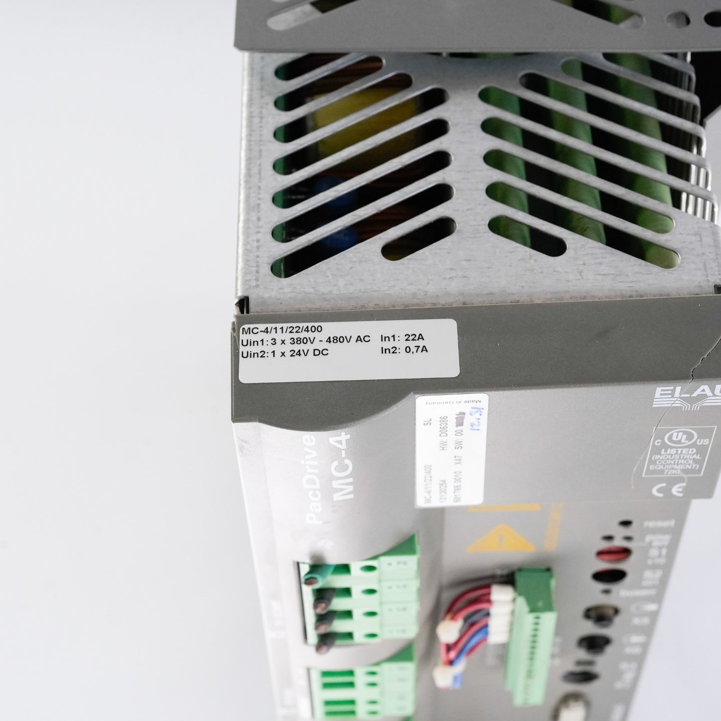 Schneider Electric MC-4/11/22/400 Elau PacDrive MC-4 Servo Drive MC41122400