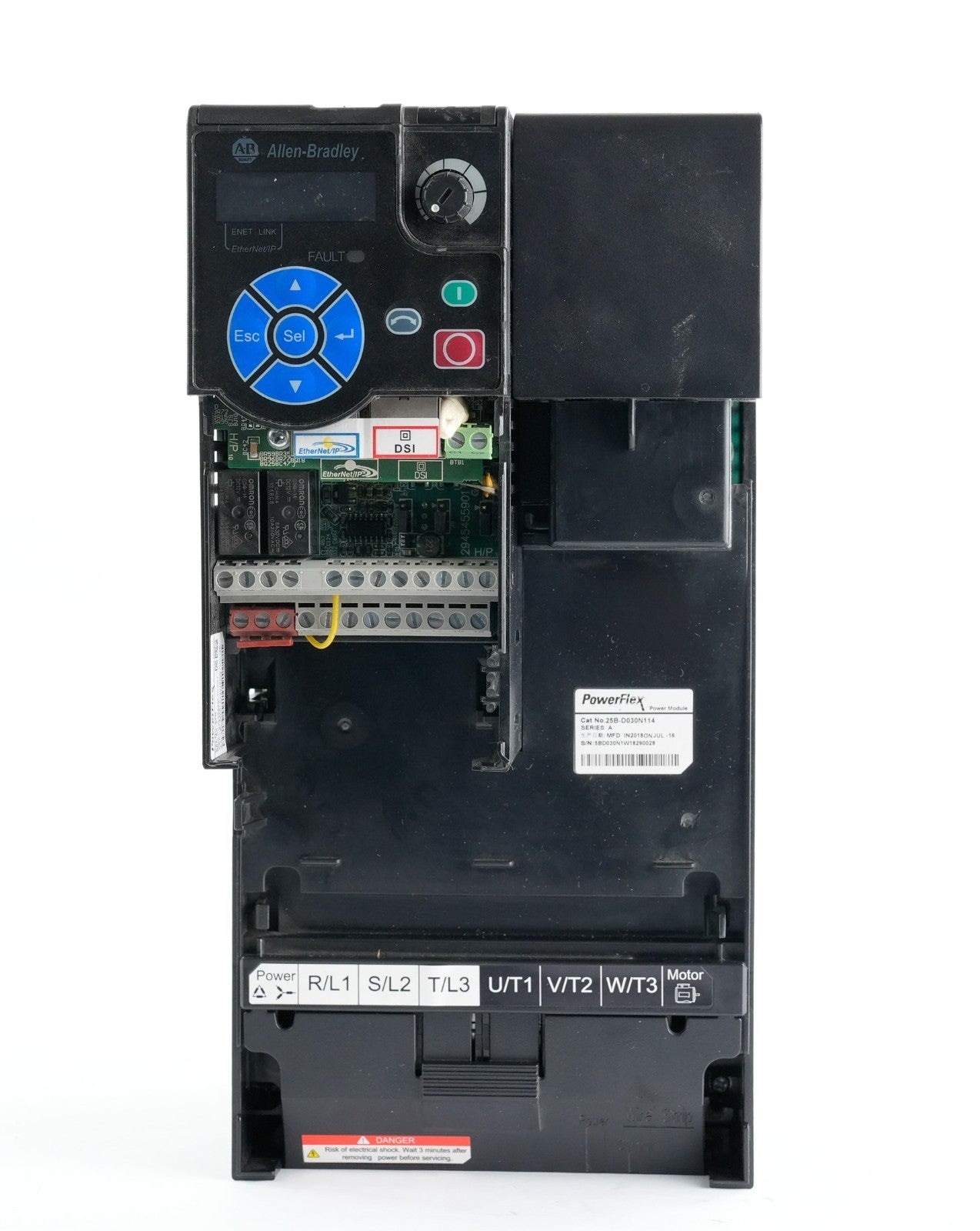 Allen Bradley 25B-D030N114 /A PowerFlex 525 3-Phase AC Drive 25BD030N114 15HP