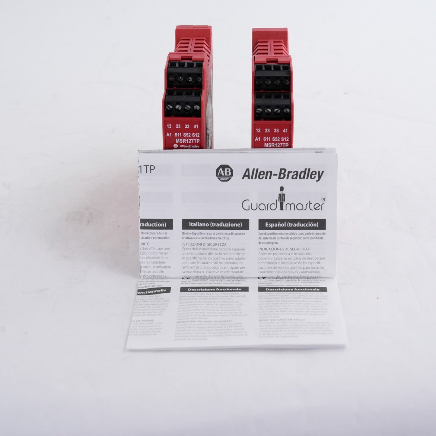 Allen Bradley 440R-N23132 /C Guardmaster MSR127TP Safety Relay