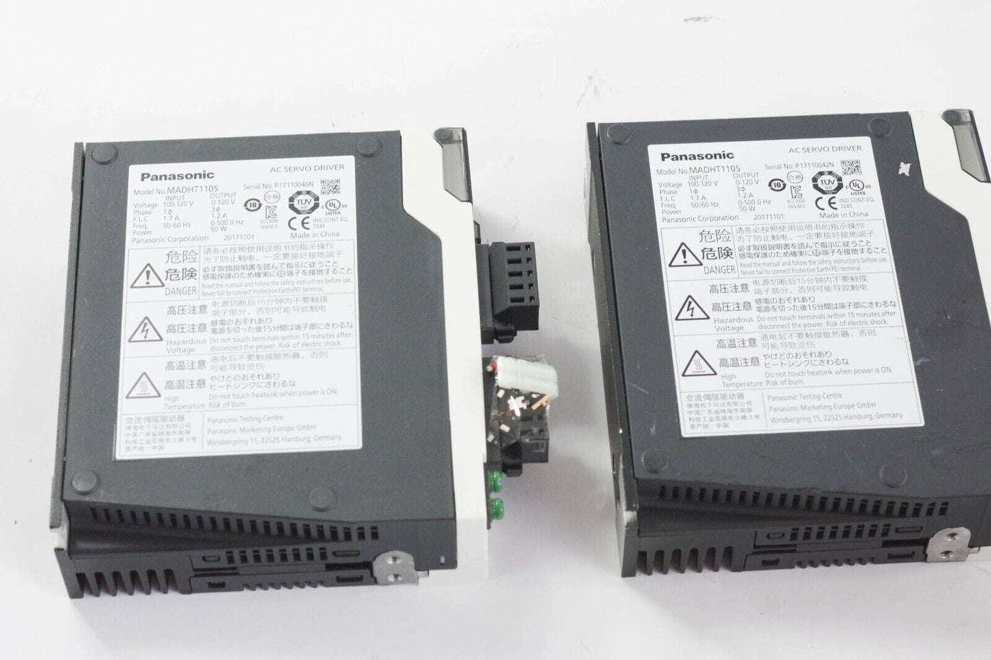 Panasonic MADHT1105 AC Servo Drive - New Without Box