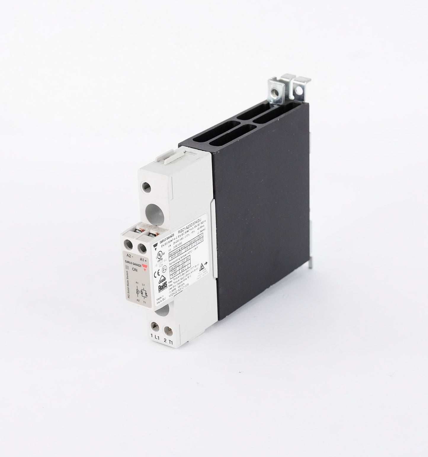 Carlo Gavazzi RGC1A2D30KGU Solid State Relay 1-Pole 30A 3-32VDC 24-240VAC