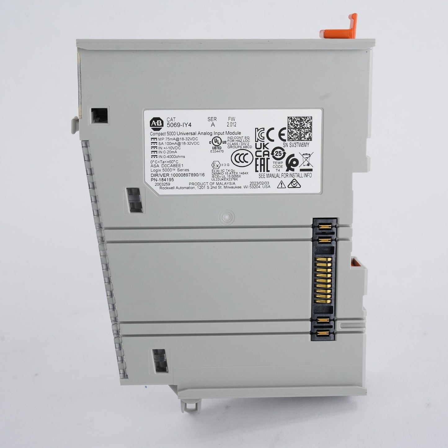 Allen Bradley 5069-IY4 /A Universal Analog Input Module CompactLogix