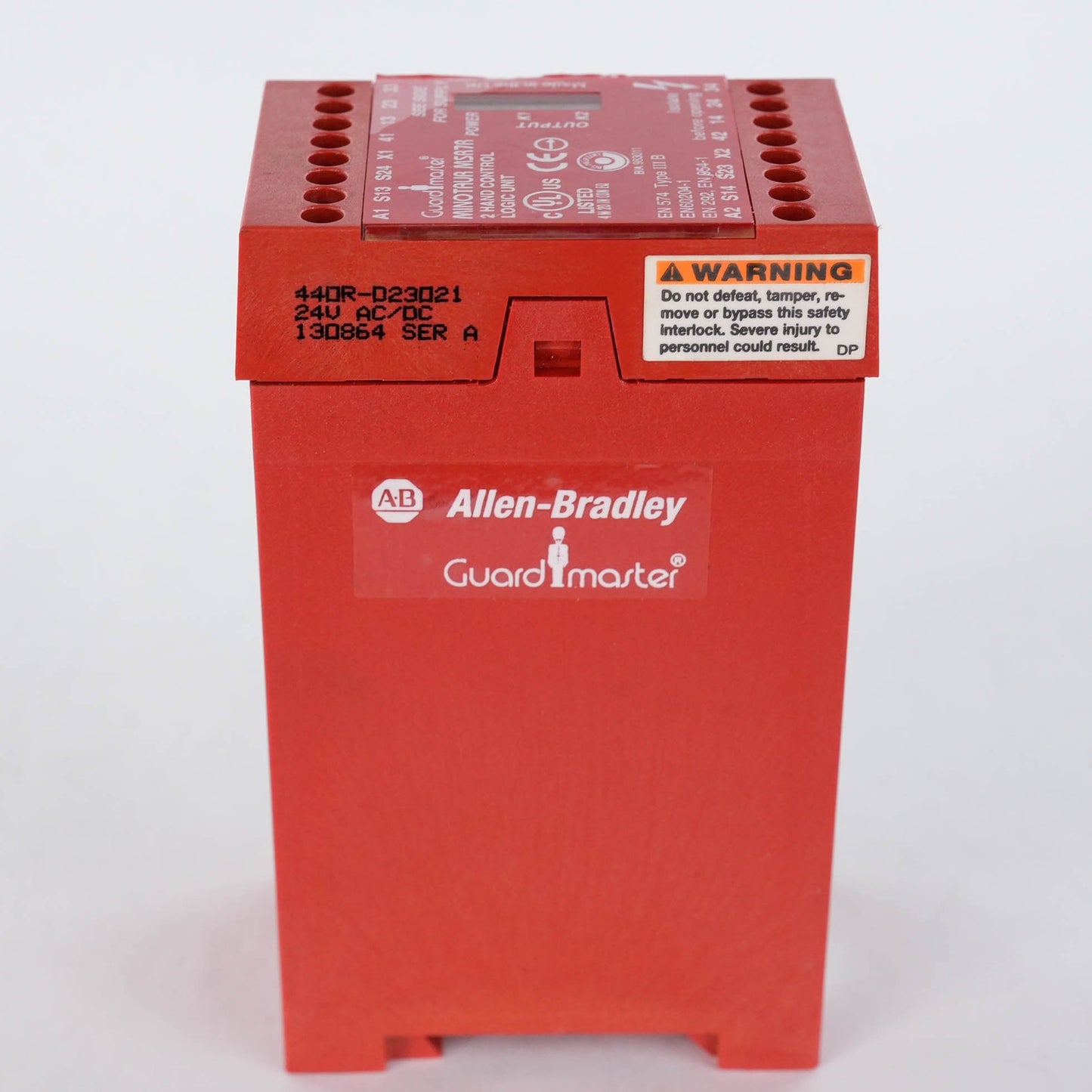 Allen Bradley 440R-D23021 Ser A Guardmaster MSR7R Safety Relay 24V AC/DC