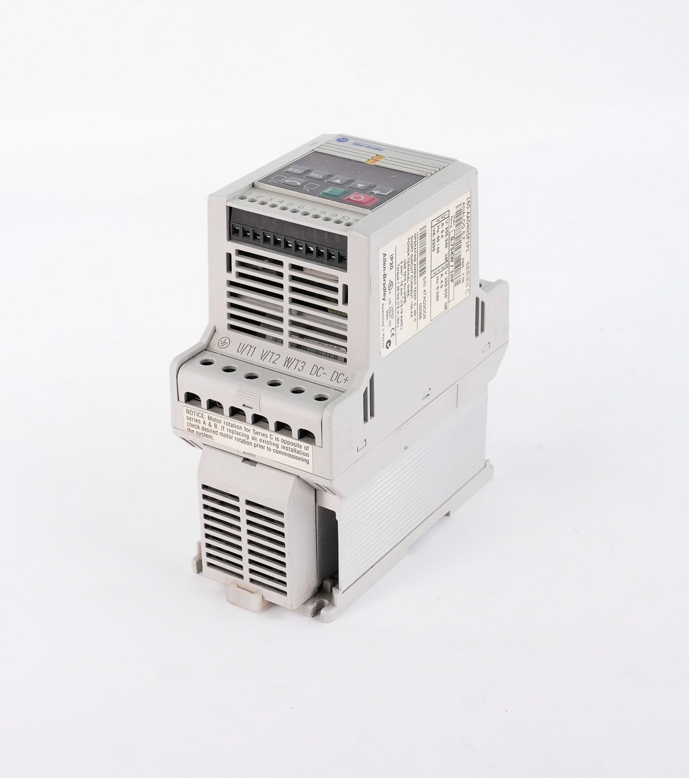 Allen Bradley 160-AA04NSF1P1 /C AC Drive 0.75kW 1HP 200-240V 160AA04NSF1P1