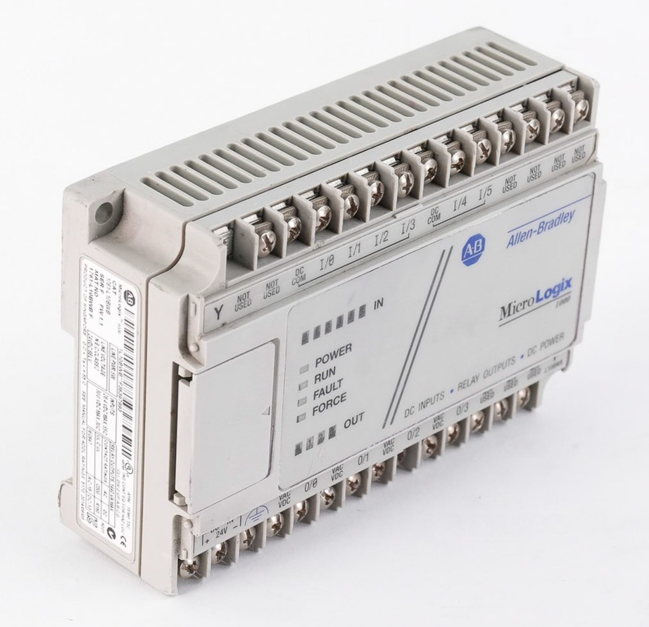 Allen Bradley 1761-L10BWB /F FW 1.1 MicroLogix 1000 PLC Controller 1761L10BWB