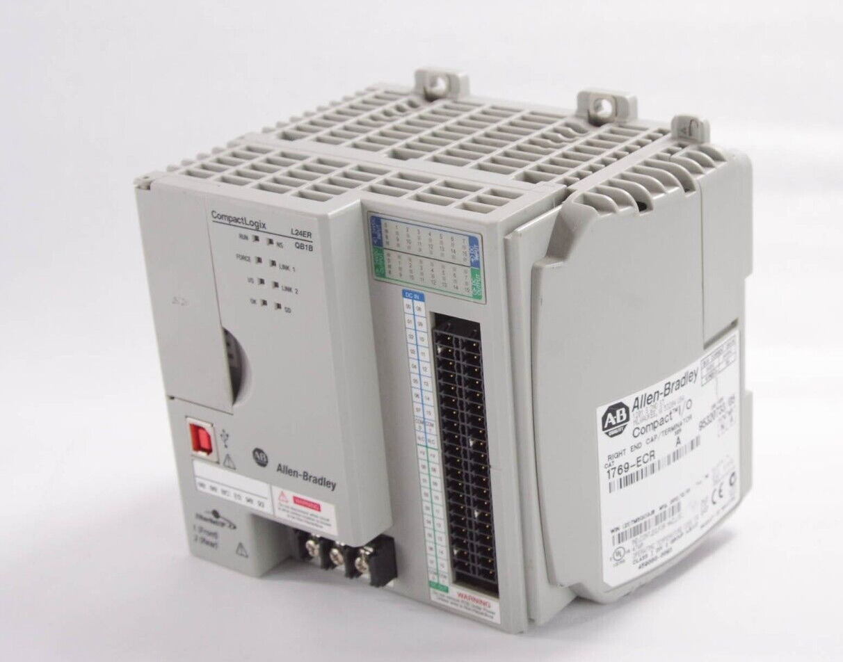 Allen Bradley 1769-L24ER-QB1B Ser A CompactLogix Controller