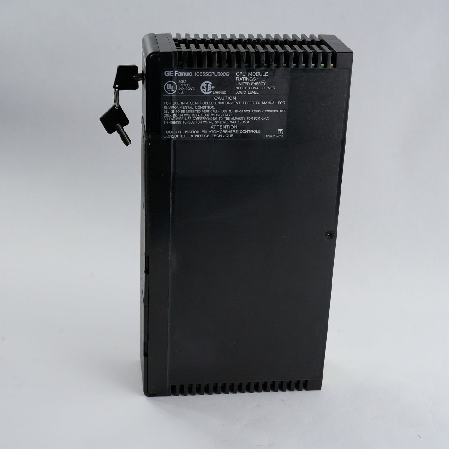 GE Fanuc IC655CPU500G GE Series 5 CPU Processor IC655CPU w/ Key - Open Box
