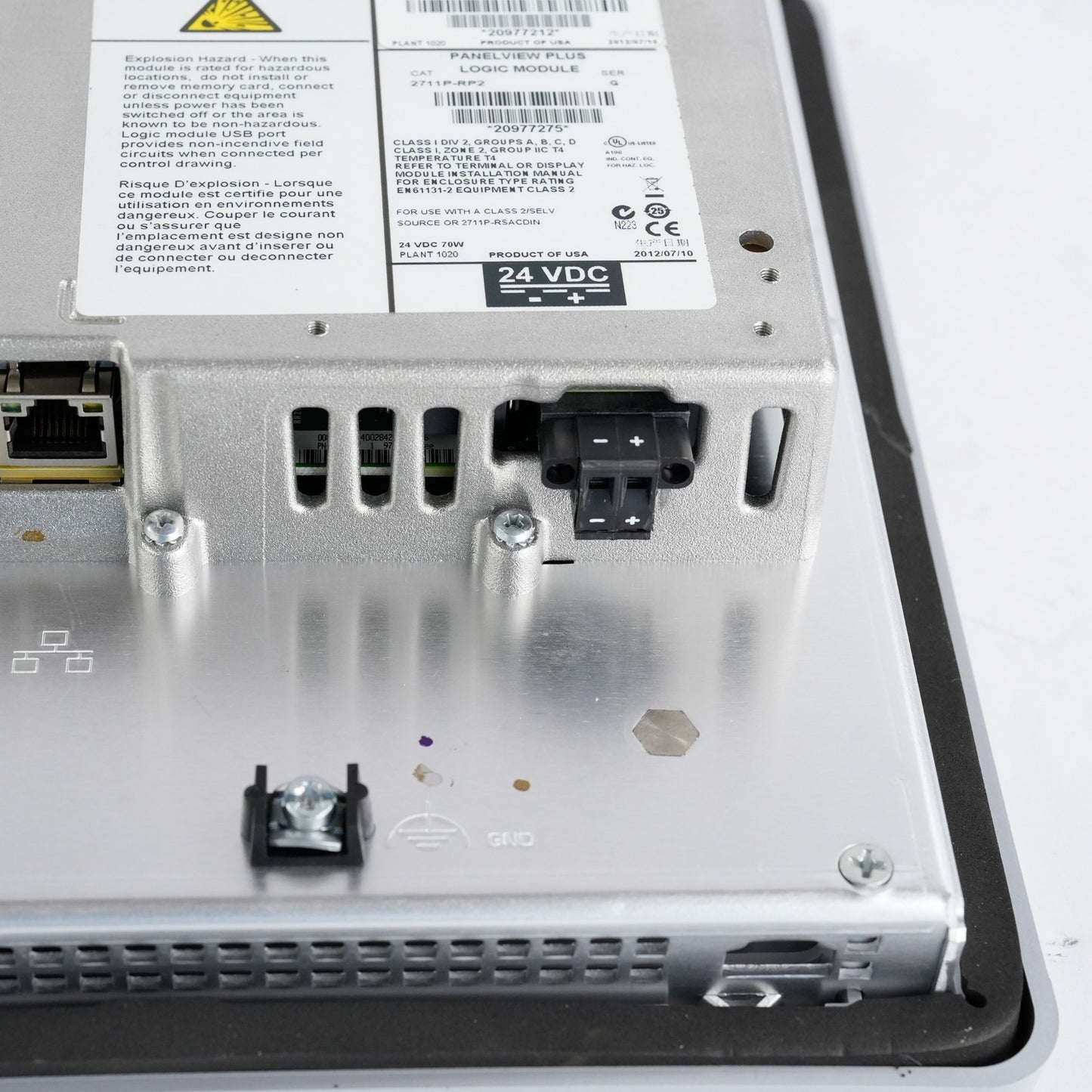 Allen Bradley 2711P-T10C4D2 PanelView Plus 1000 + RP2/G + RDT10C/B - Open Box