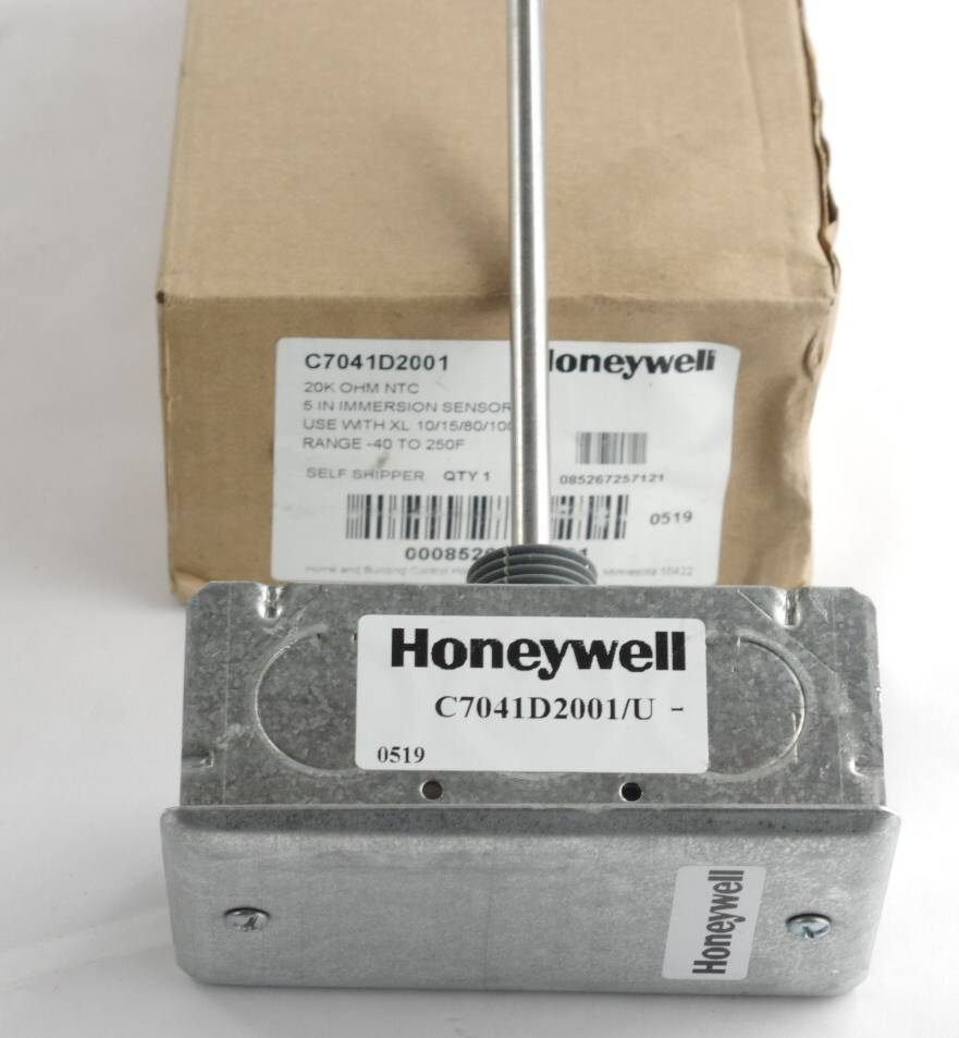 Honeywell C7041D2001 20K Ohm Immersion Temperature Sensor 5 Length - Open Box