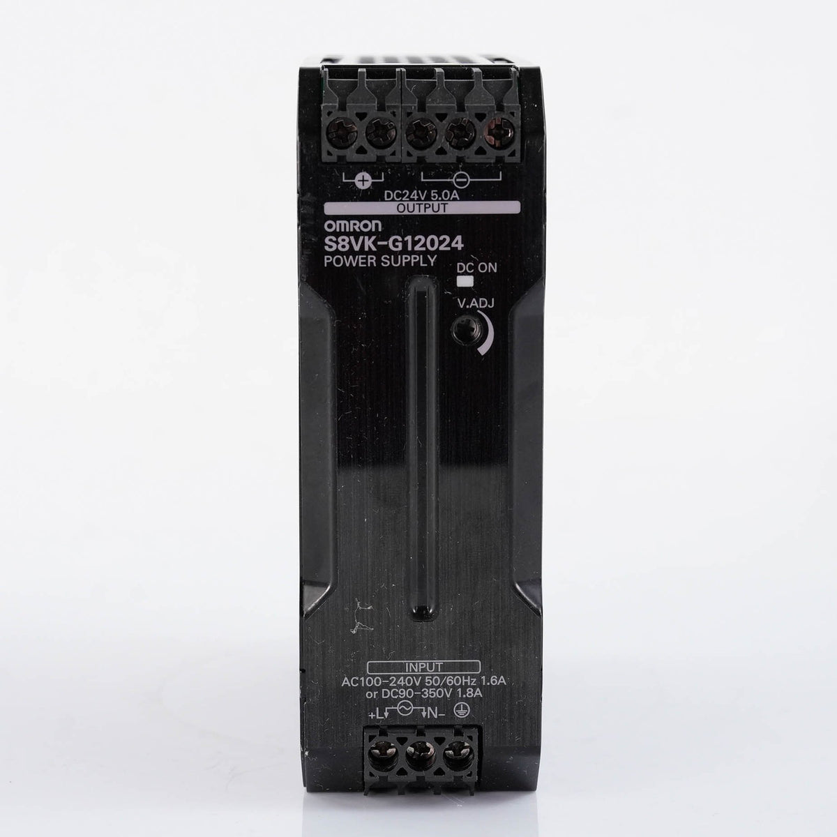 Omron S8VK-G12024 Power Supply 24VDC 5A 120W 100-240VAC DIN Rail S8VKG12024