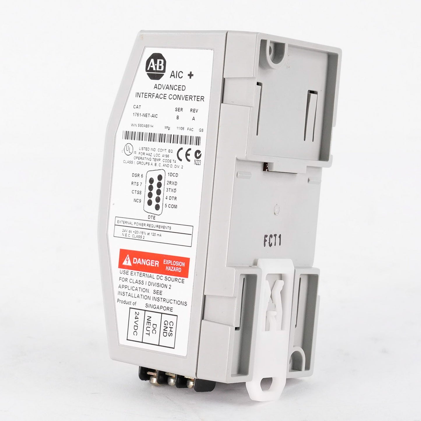 Allen Bradley 1761-NET-AIC /B MicroLogix Advanced Interface Converter 1761NETAIC