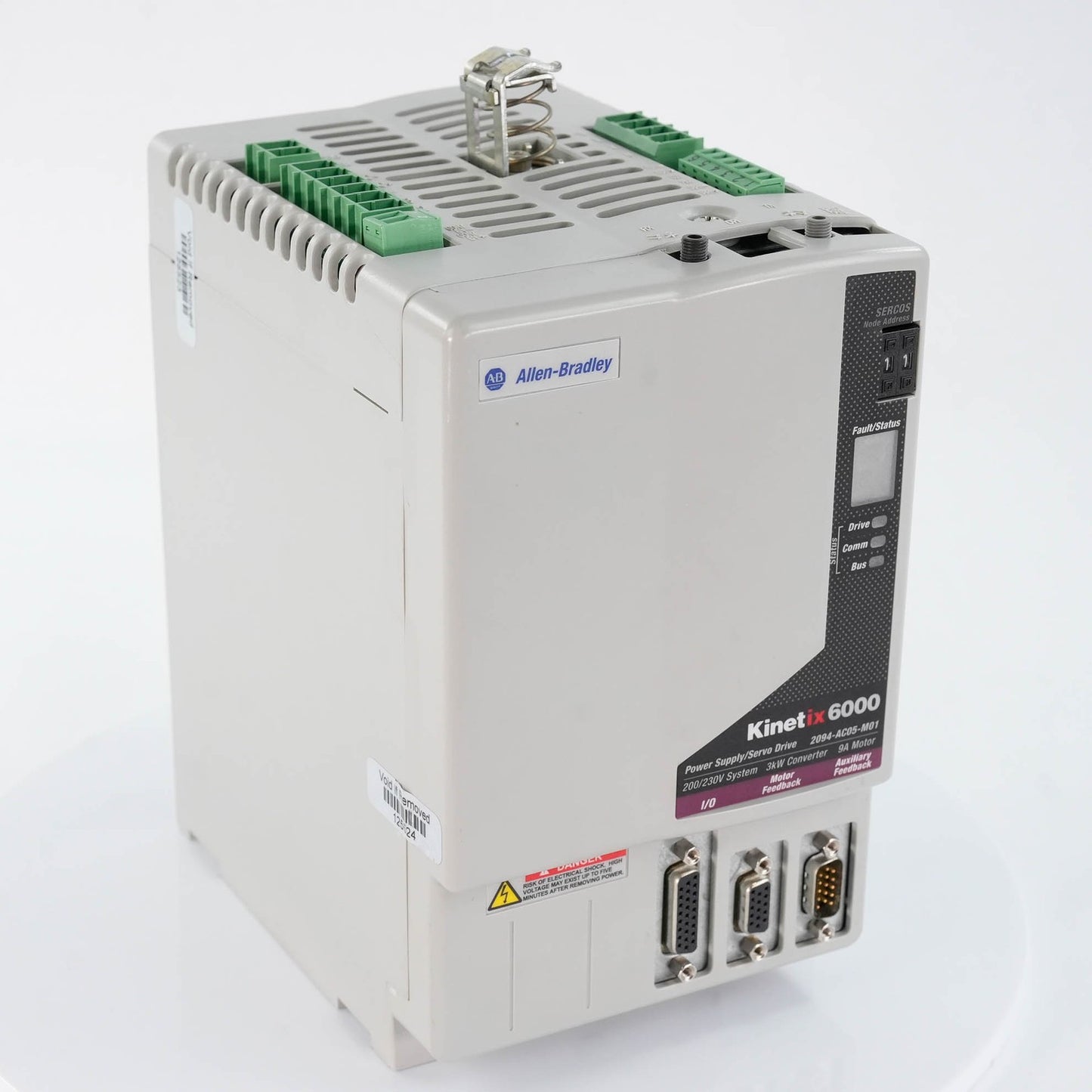 Allen Bradley 2094-AC05-M01 Kinetix 6000 Integrated Axis Module 230V 2094AC05M01
