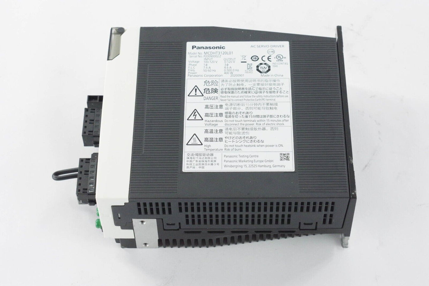 Panasonic MCDHT3120L01 AC Servo - New Without Box