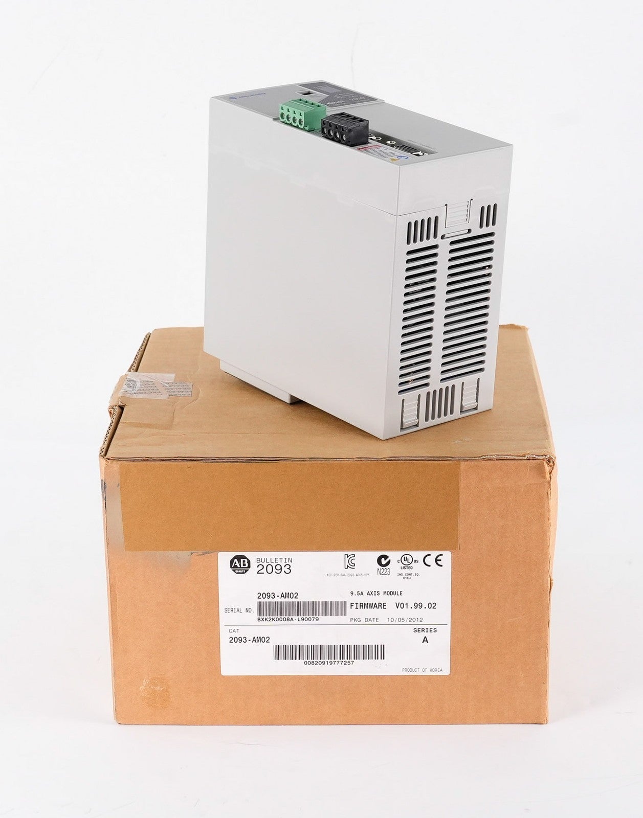 Allen Bradley 2093-AM02 /A Kinetix 2000 Bulletion 2093 Axis Module - Open Box