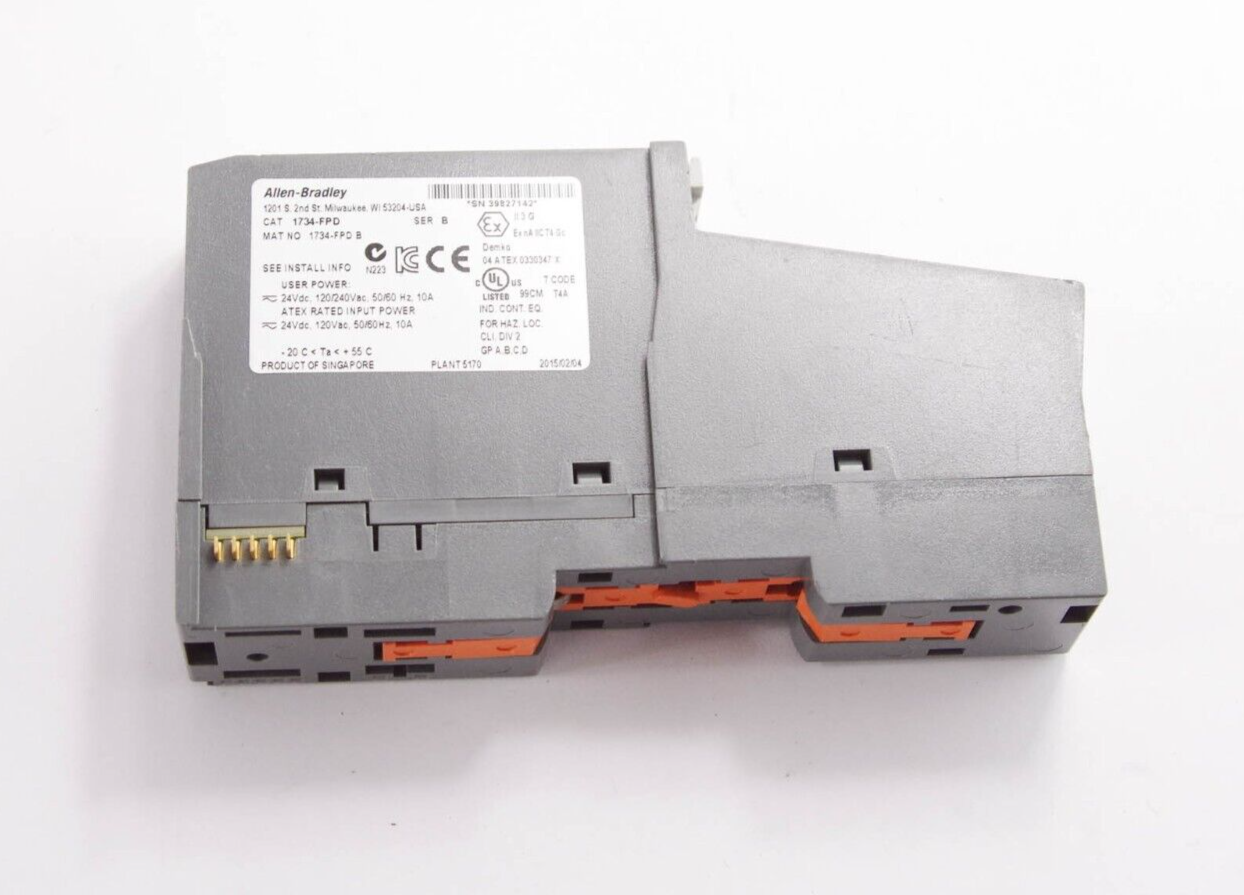 Allen Bradley 1734-FPD /  1734FPD Ser B Point I/O Field Potential Device