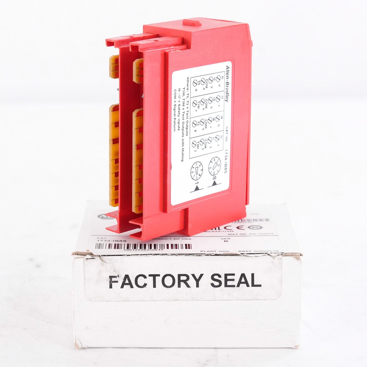 Allen Bradley 1734-IB8S POINT Guard I/O Safety Input Module 8-Channel - Open Box