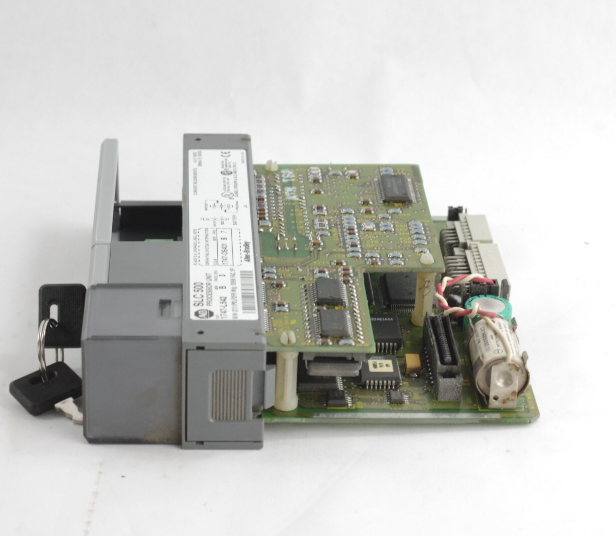 Allen Bradley 1747-L542 /B SLC 500 Processor Control Module OS401/B FRN 7 w/ Key