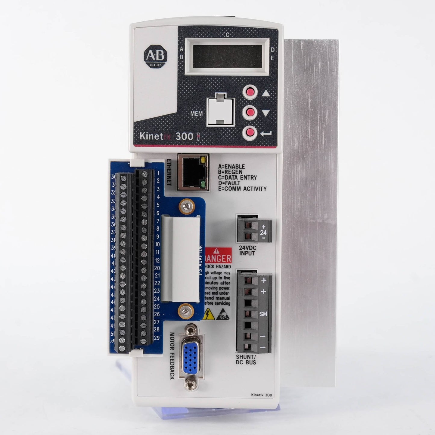 Allen Bradley 2097-V33PR5 Ser A Kinetix 300 Servo Drive 240V 1-Phase 2097V33PR5