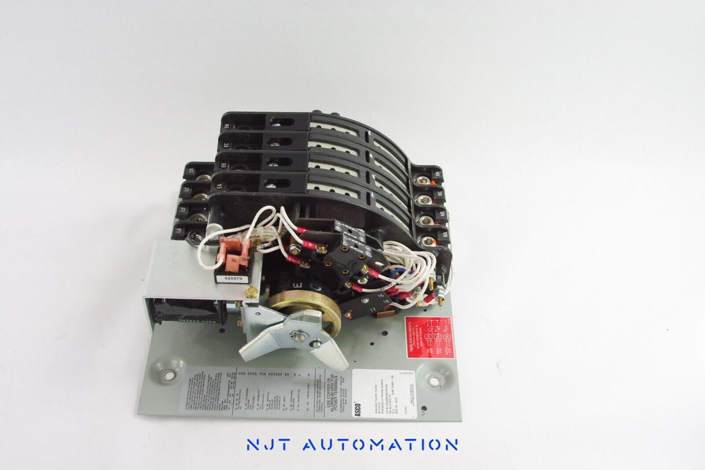 ASCO D00300B30070N1X0 Automatic Transfer Switch Ser No 674010 RE 70A 480V 609056